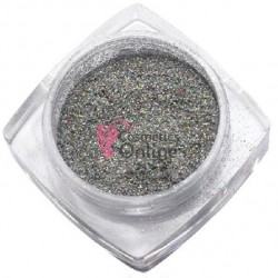 Praf de sirena pentru unghii de 2,5gr, MM11 Silver cu Reflexii